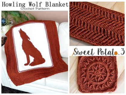 Howling Wolf Blanket