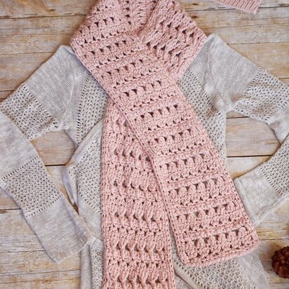 Winter Blush Beanie & Scarf