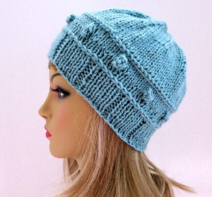 Kalista – Vikkel Braid and Celtic Bobbles Hat