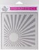 My Favorite Things Premium Stencil 6"X6" - Sunrise Radiating Rays