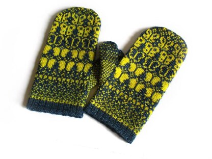 Flutter Butterfly Mittens