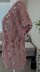 PINK ROSE CROCHET KIMONO/BEACH COVER-UP