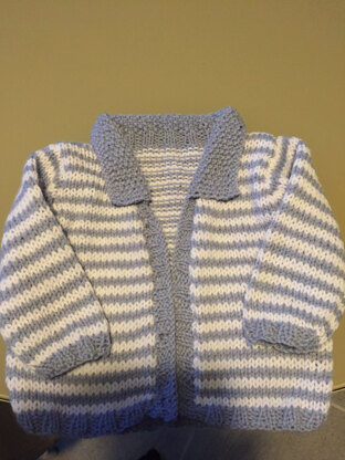 Stripe Cardigan 