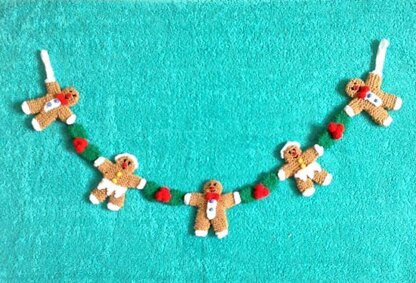 Gingerbread Man Garland