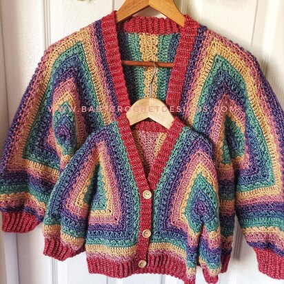 Aurora Hexagon Cardigan