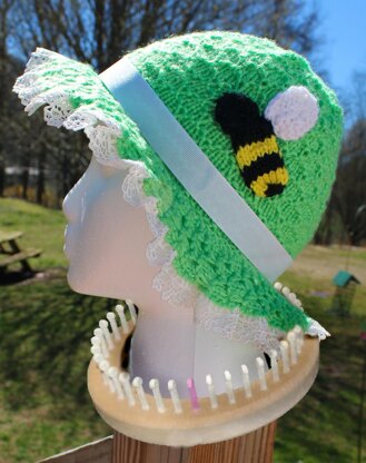 Honeycomb Slip Stitch Cloche Hat