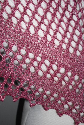 Winberry shawl