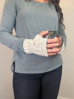 Simple Steps Fingerless Mitts