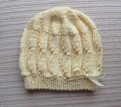 Lacy Waves Hat in Sizes Child and Adult