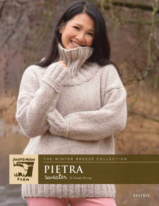 The Winter Breeze Collection - Pietra Sweater in Juniper Moon Farm - 17111 - Downloadable PDF