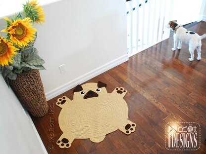 The Pugfect Pug Rug