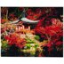 Crystal Art Japanese Temple, 40x50cm Diamond Painting Kit