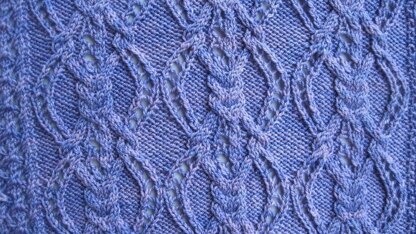 Ely Cable Lace Shawl