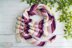 Ruffled Keyhole Boomerang Scarf