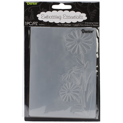 Darice Embossing Folder 4.25"X5.75" - Large Daisy