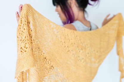 Wheat Fields Shawl