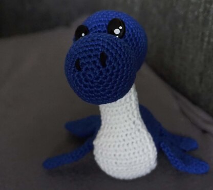 Crochet Pattern Amigurumi Dino Nessie!