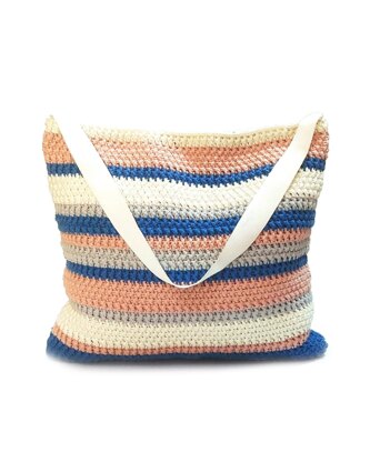 Textured Crochet Tote