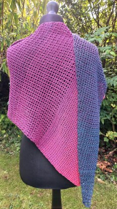 Falcate Shawl