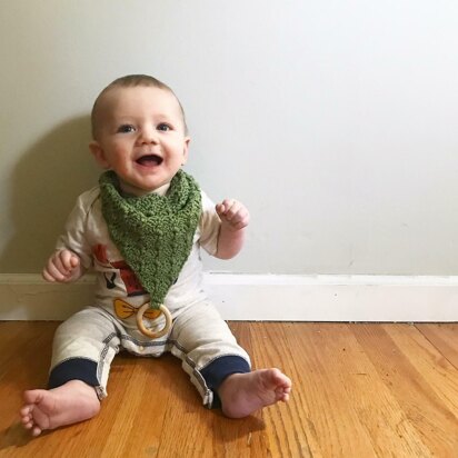 Corner To Corner Teether Bib