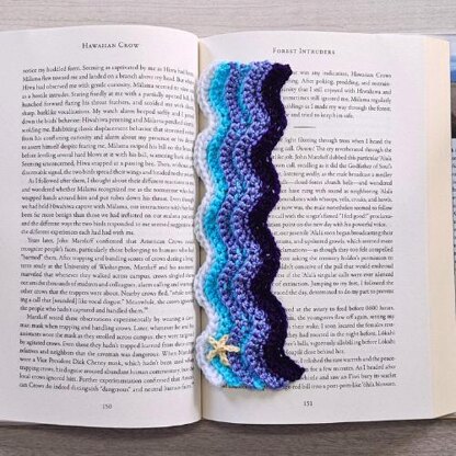 Ocean Waves Bookmark