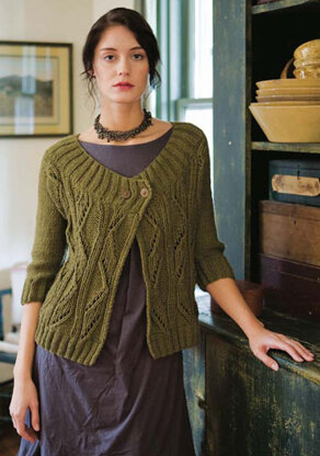 Cosima Cardigan in Berroco Vintage Chunky