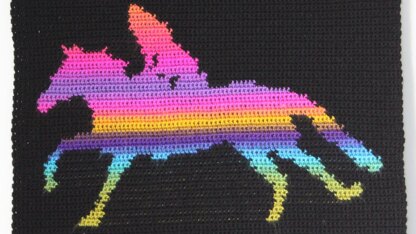 Horse wall hanging