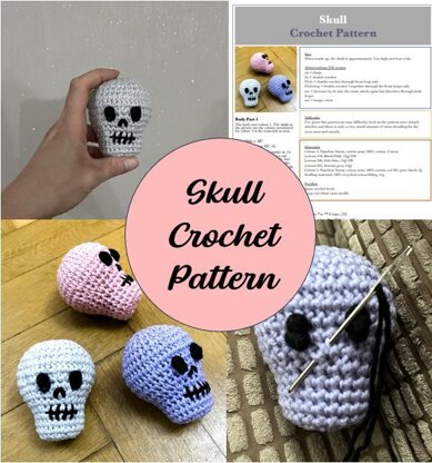 Skull Crochet Pattern