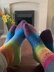 Melting Rainbow Socks