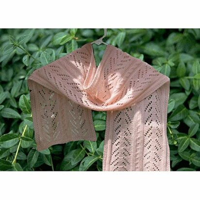 Cashmere Scarf - C233 - knitting pattern