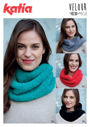 Neck Warmers in Katia Velour