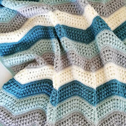 Calming Puff Wave Blanket