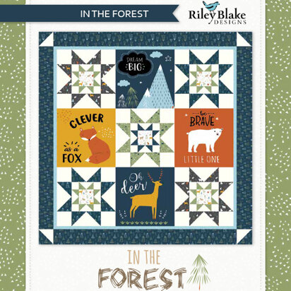 Riley Blake In The Forest - Downloadable PDF