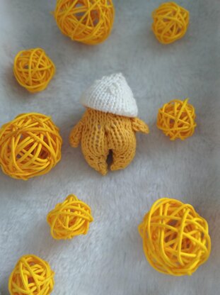 Gudetama knitting pattern.lazy egg