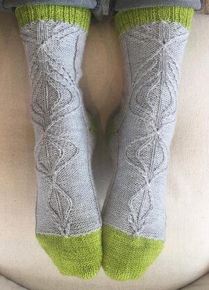 Cotyledon Socks