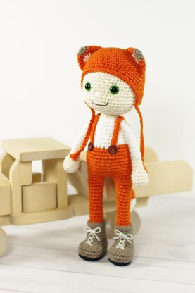 Doll in a Fox Costume