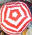 Stripey kids beanie