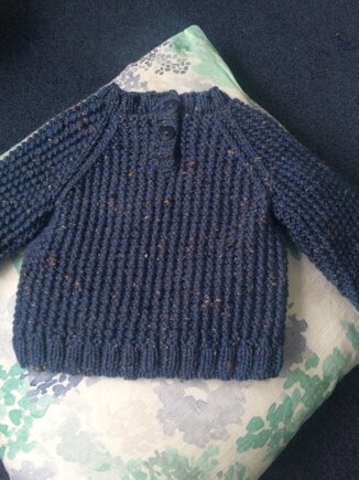 Baby Aran Sweater for Harry #2