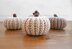 Adorable crochet pumpkins that look knit