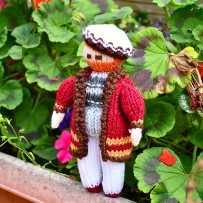 King Henry VIII Doll Knitting Pattern - Toy Knitting Pattern