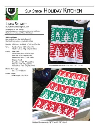 Slip Stitch Holiday Kitchen