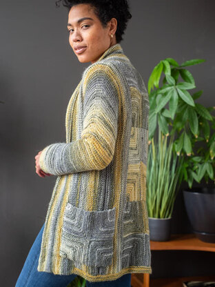 Liva Cardigan in Berroco Topaz - Downloadable PDF