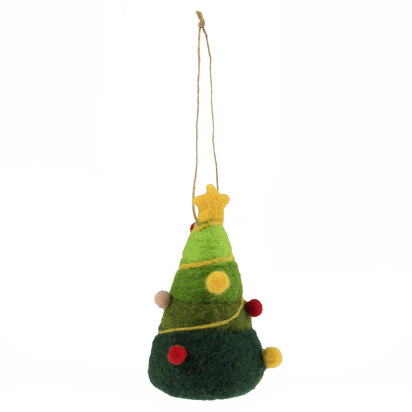 Trimits Christmas Tree Decoration Needle Felting Kit