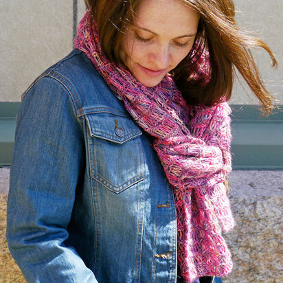 Transfix Scarf in Berroco Boboli Lace