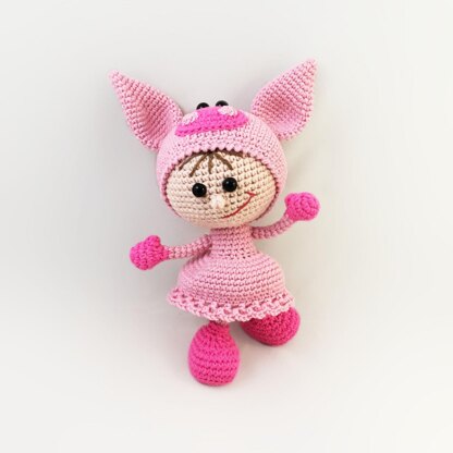 204 Doll in a Pig outfit