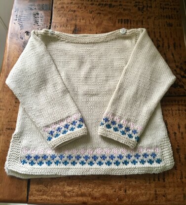 Toddler Boatneck Jumper