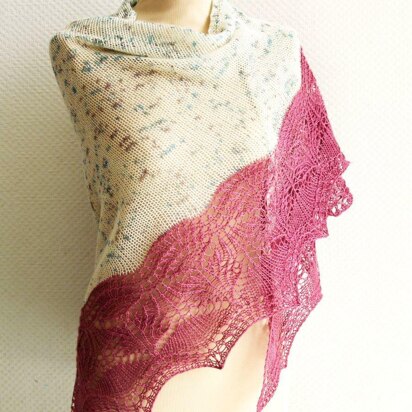Pink Monarda - knitting pattern