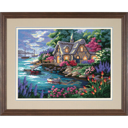 Dimensions Cottage Cove Tapestry Kit - 41 x 30 cm
