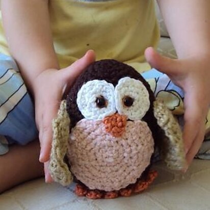 Crochetbury Baby Morepork Owl