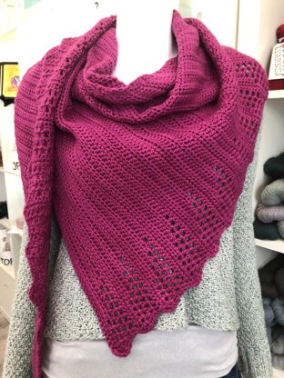 Crochet On the Trail Shawl